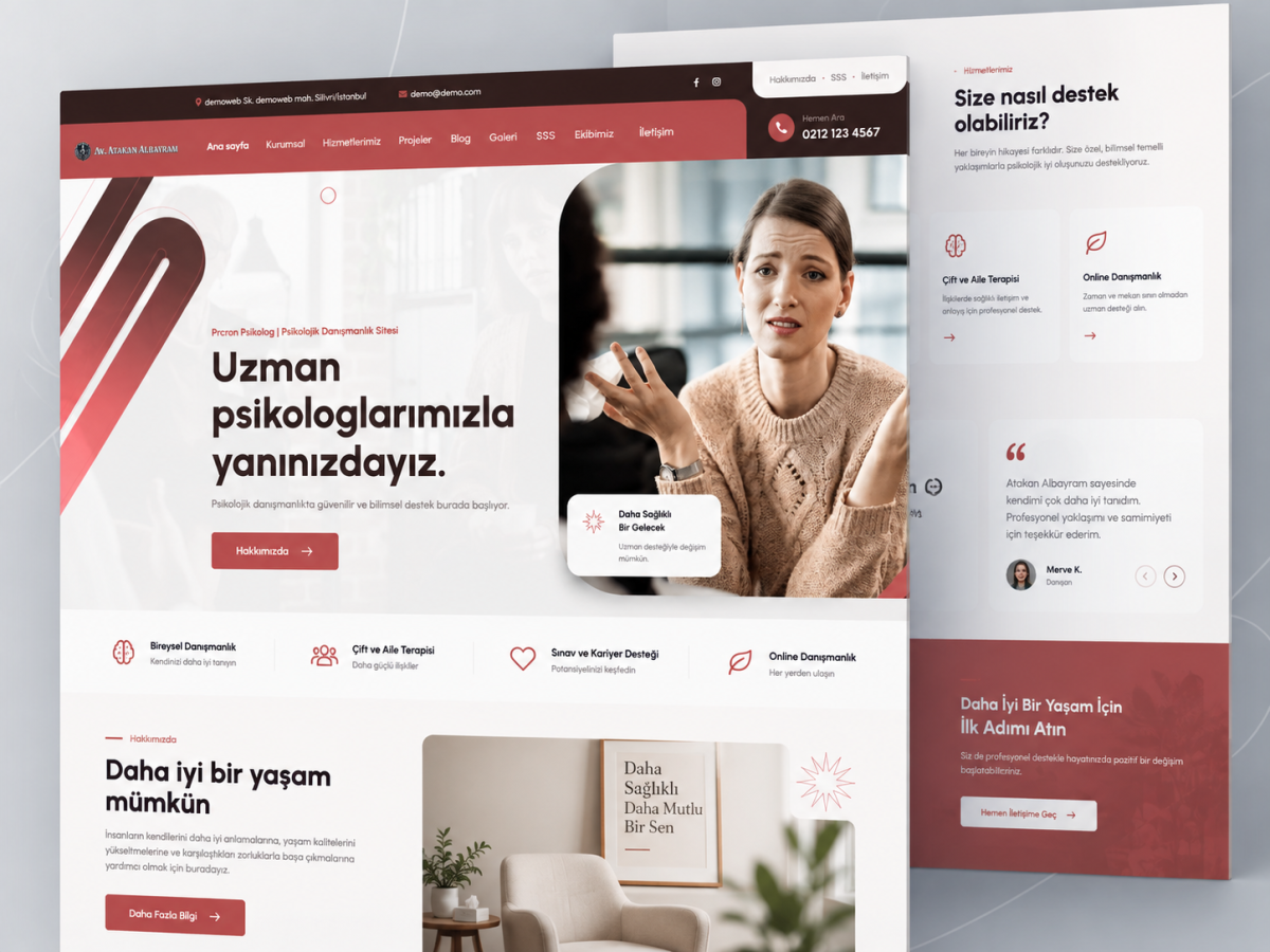 Psychologist Ready-Made Website