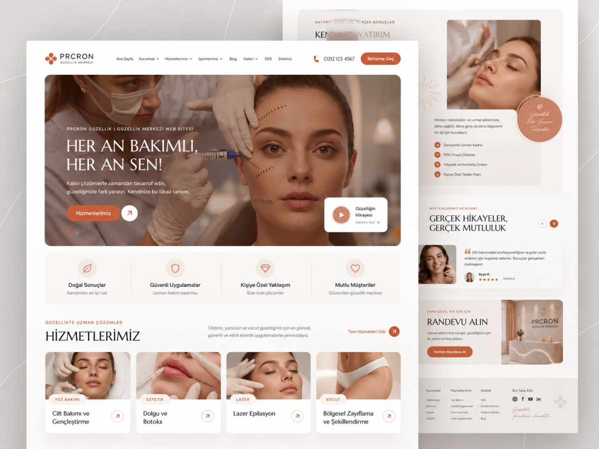 Beauty Salon Ready-Made Website
